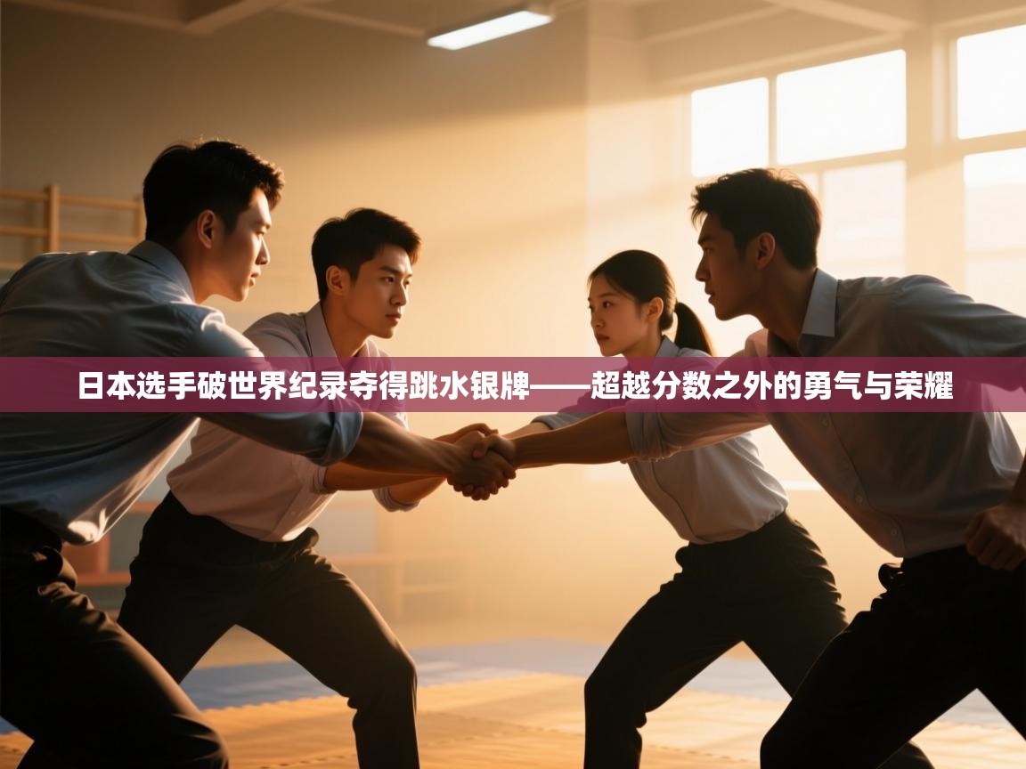 日本选手破世界纪录夺得跳水银牌——超越分数之外的勇气与荣耀  第1张